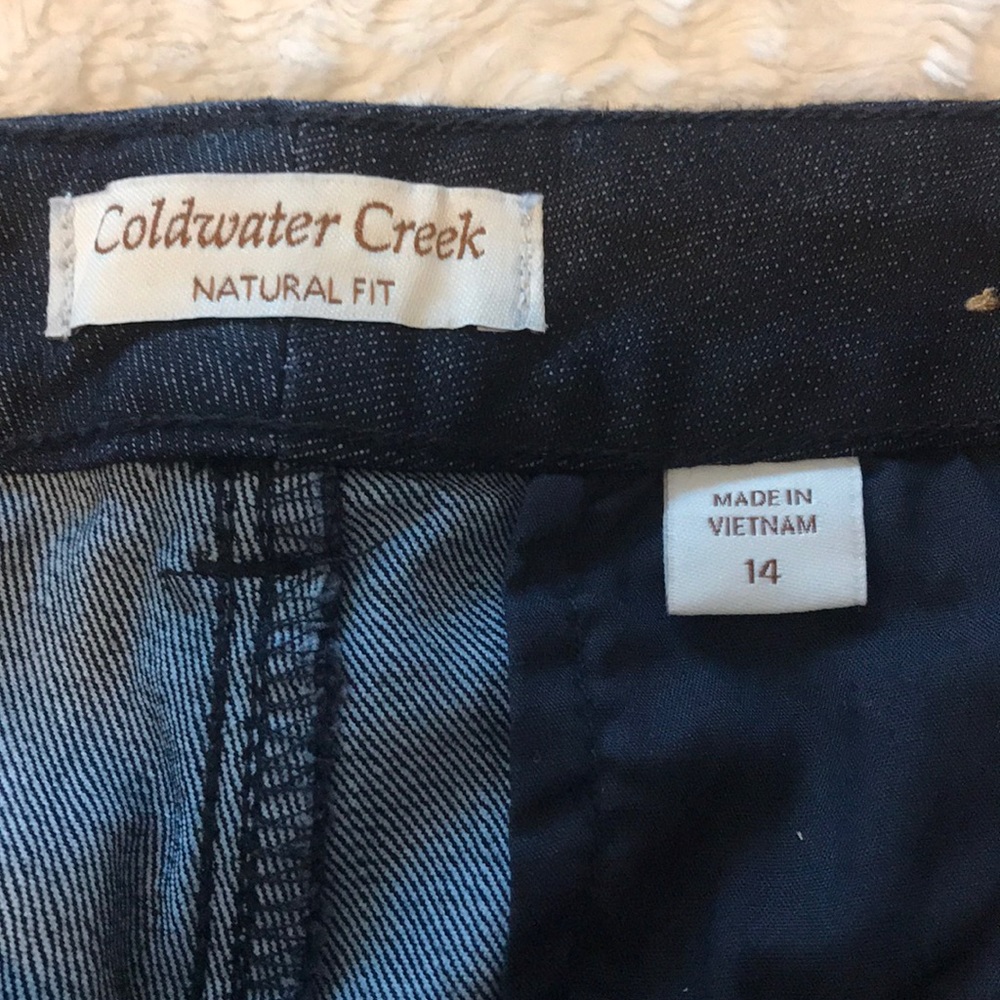 Coldwater Creek dark jeans
